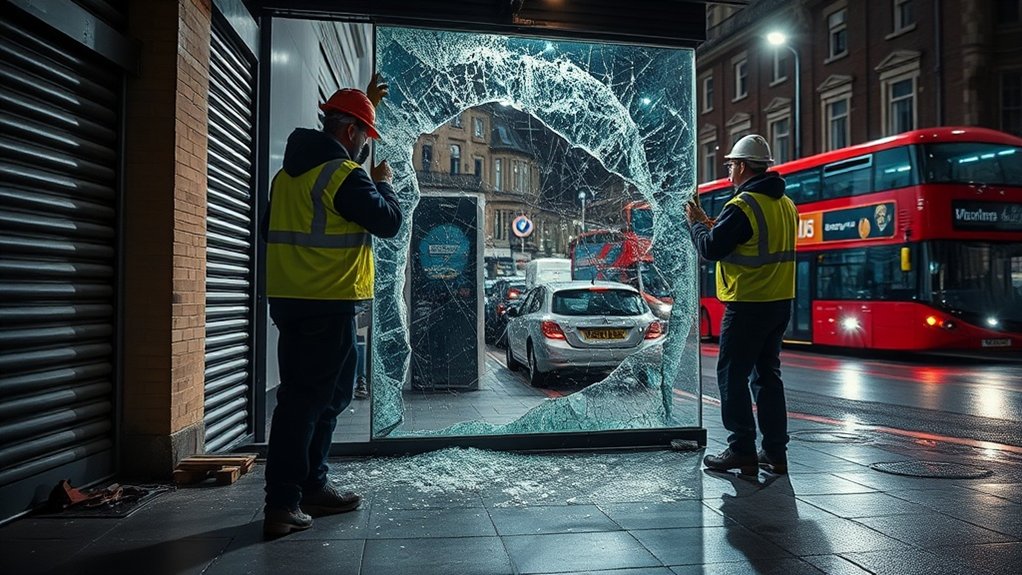Emergency Shop Front Repair Finsbury Park
