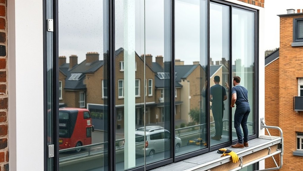 Polycarbonate to Glass Conversion Finsbury Park