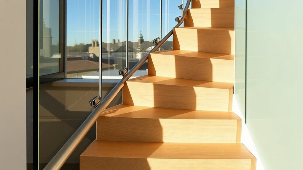Staircase Glass Panels Finsbury Park