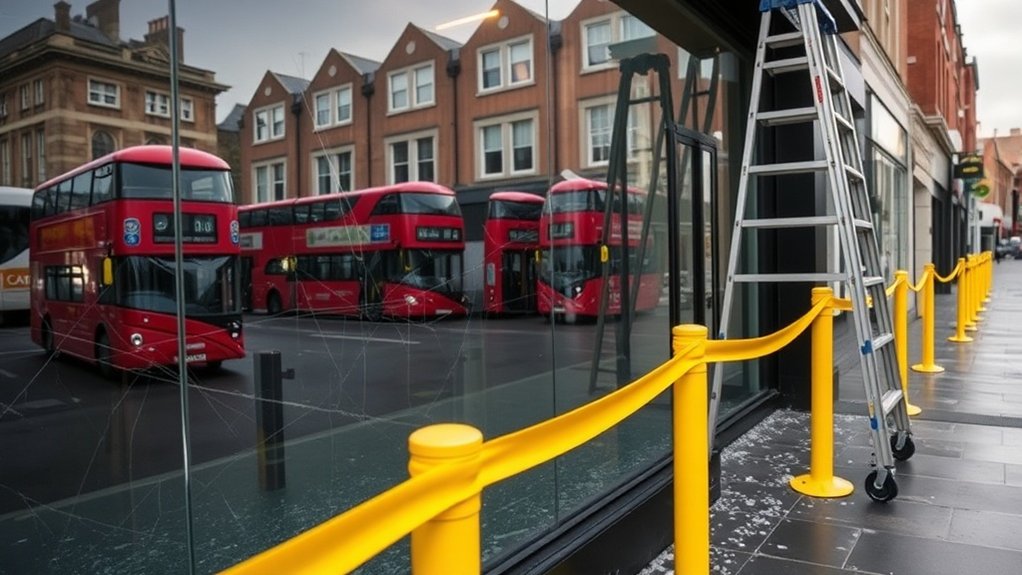 Vandalism Glass Repair Finsbury Park