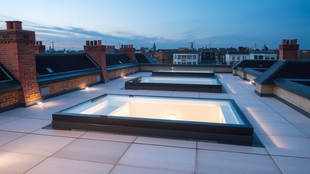 Walk-On Roof Lights Finsbury Park
